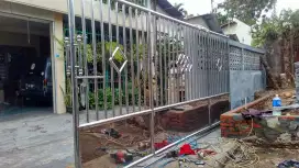 RELLING TANGGA.PAGAR BALKON.GERBANG STENLISS STEEL