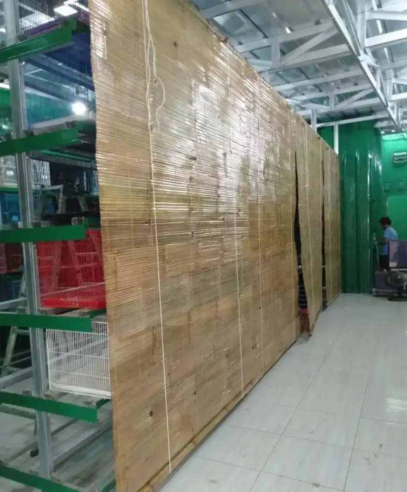 Tirai bambu hinis kkulit