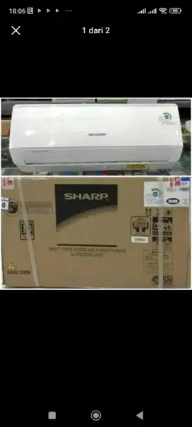 Ac sharp r32 1/2pk baru+pasang