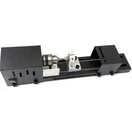 ossieao mesin bubut mini lathe wood metalwork diy model making 96w