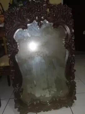 Cermin Antik Jati Asli Jepara