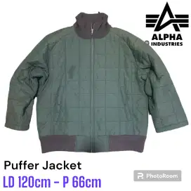 Jaket puffer ALPHA INDUSTRIES