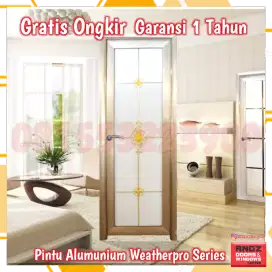 Fullset Pintu Angzdoor Aluminium Weatherpro - Garansi - Gratis Ongkir