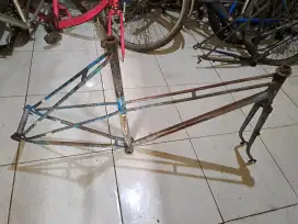 Frame sepeda mixte langka, size tinggi jarang ada, BU banget