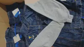 Jaket denim anak blm ada kancing