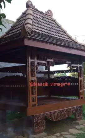 Gazebo jadul antik