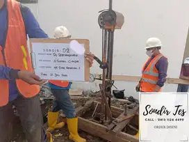 Jasa Sondir Test , Borepile Pondasi Rumah dan Bor Air Tangsel