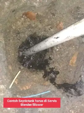 SEDOT WC SALURAN MAMPET LIMBAH STP RESTO KURAS BLOWER LUMPUR SEPITENG