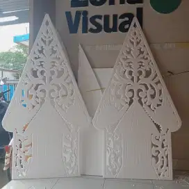 Gunungan wayang ART Styrofoam