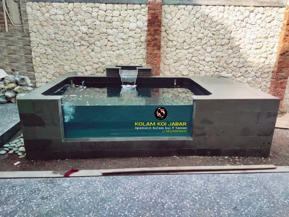 Tukang kolam koi minimalis