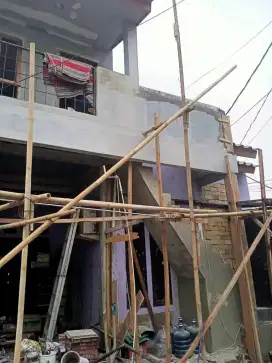 Mengerjakan Kontruksi rumah dan makeup interior, bisa ongkos kerja aja