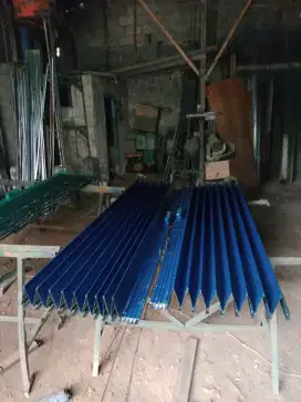 Roling door folding gatte