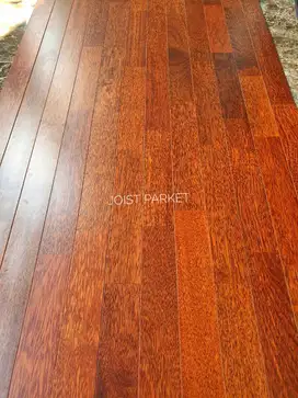 parquet lantai kayu merbau unijoint finishing uv coating lebar 7,5