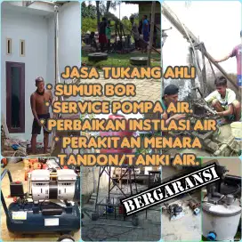 Jasa service dan sumur bor