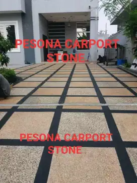 Batu sikat motif kotak