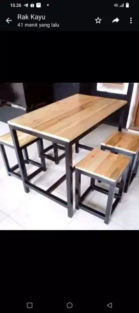 Meja cafe promo