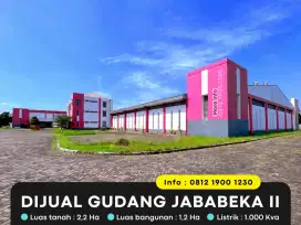 Dijual Gudang 2,2Ha di Kawasan Industri Jababeka 2 Cikarang