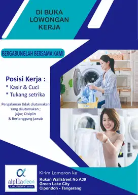 lowongan kerja laundry