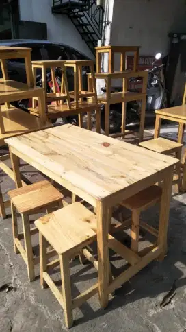 Meja makan/cafe jatibelanda(no triplek)
