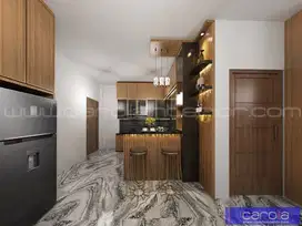 Minibar Kitchen Set Custom Murah