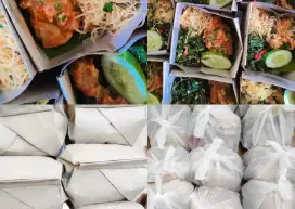 Menerima pesanan nasi bungkus untuk takjil dan berbagi