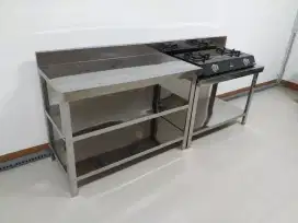 MEJA DAPUR STAINLESS