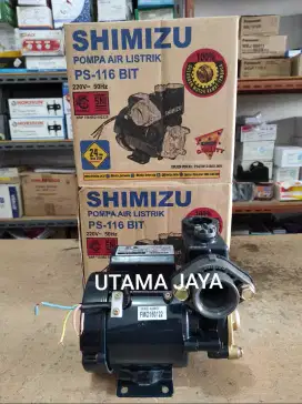 POMPA AIR/MESIN AIR SHIMIZU PS-116BIT (BARU DAN BERGARANSI)