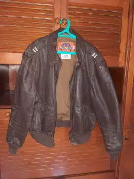 Cooper A-2 Flight USAF Bomber Leather Jacket