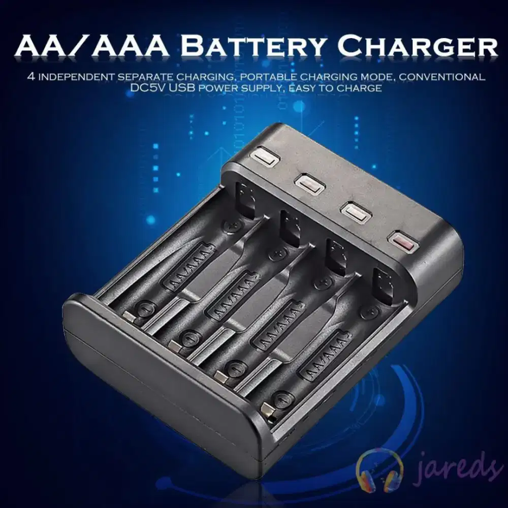 charger batrai aaa dan aa dengan indikator penuh