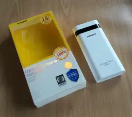 Powerbank pisen original dengan indikator LED 10000 mah