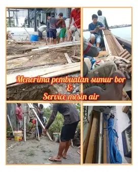 Tukang bor dan service mesin air