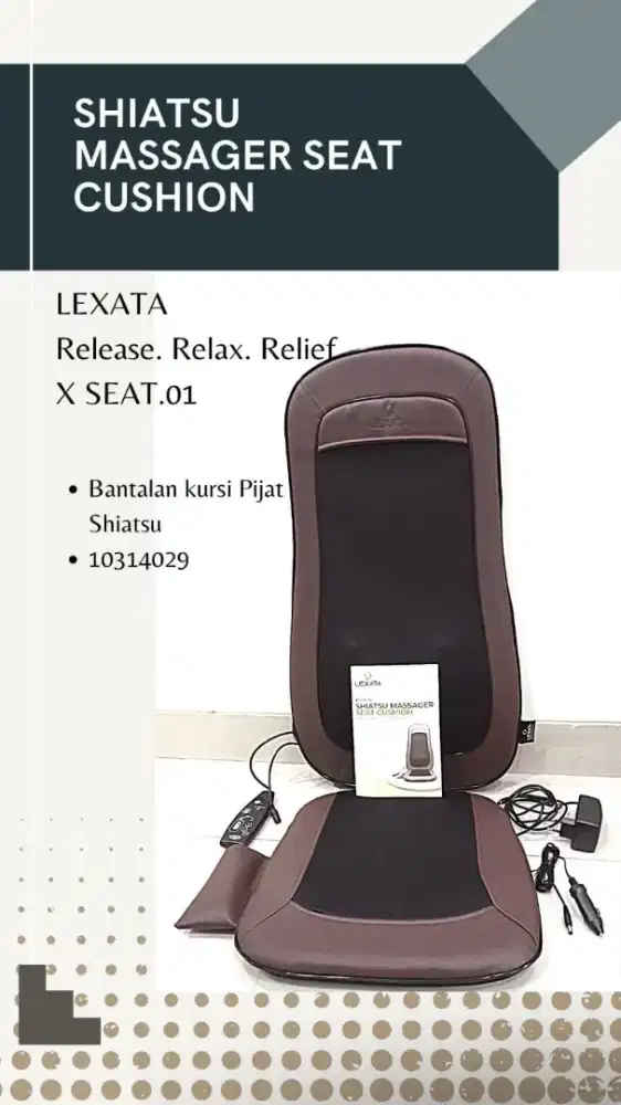 Shiatsu Massager Seat Cushion