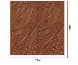 CUCI GUDANG! TERMURAH SEMEDAN Wall Sticker 3D Daun TEBAL 6 MM
