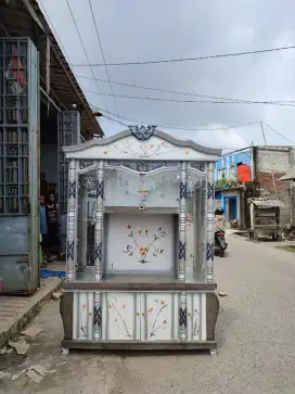 Bufet TV dan Pajangan kaca