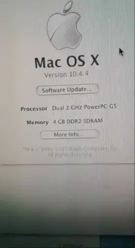 PowerMac G5 model number A1047
