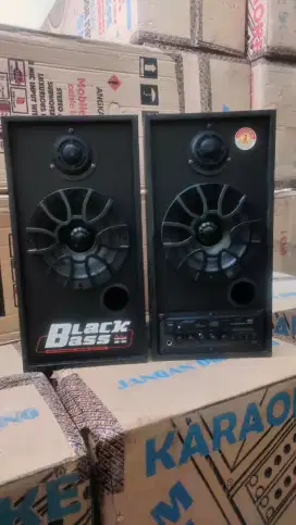 Speaker dat 6.5in black bass