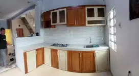 KITCHEN SET MINIMALIS JATI