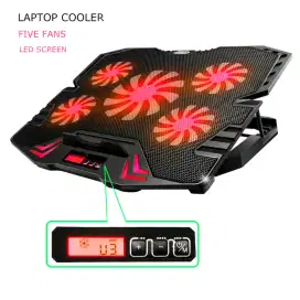 taffware fan cooling pad laptop 5kipas