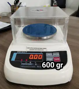 Timbangan digital Laboratorium BL H2 600 g Original Henherr