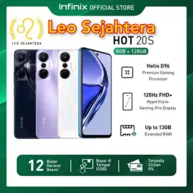 Android ram 8gb 128gb Infinix hot 20s baru IMEI ok garansi resmi 1 thn