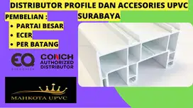 harga Profile dan accessories upvc surabaya
