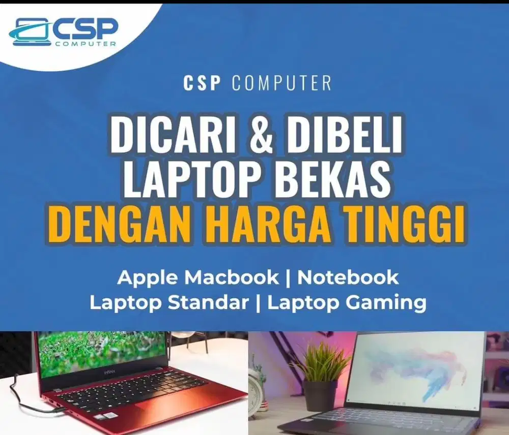 Di beli laptop / Notebook , Macbook dg harga tinggi