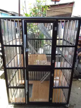 Kandang kucing aluminium  2
