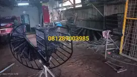 Bengkel las menerima pesanan pager kanupi tangga putar