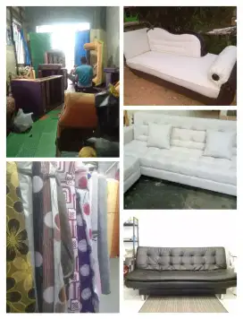 Baolah/meolah dan perbaikan sofa kursi jok macam2 model dan ukuran dll