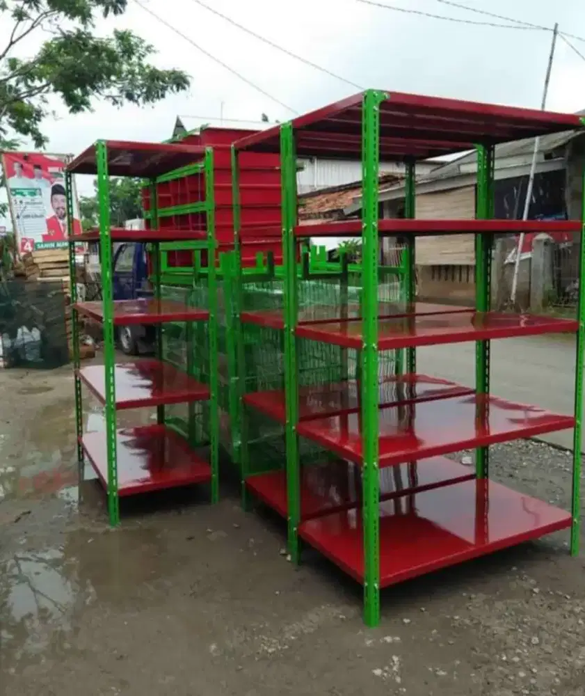 Rak besi sikulubang viral