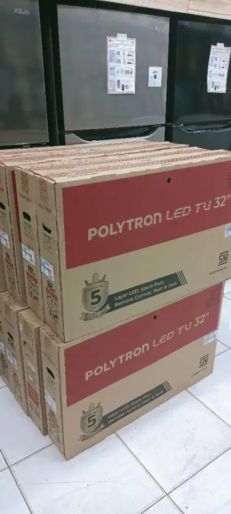 OBRAL LED TV POLYTRON 32 INCHI DIGITAL BARANG BARU GARANSI RESMI