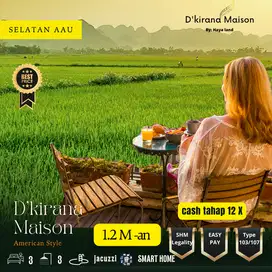 Rumah dijual 3 menit jl utama jogja solo hadap timur view sawah