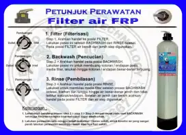 FRP type 1054 filter penjernih mampu semua kondisi air