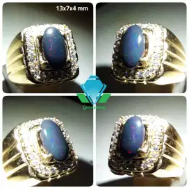 Black Opal Kalimaya BantenSodong Solid Jarong